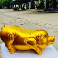 Heo đất/Lợn đất NGỌC TRINH | Size KHỔNG LỒ |Ống Tiết Kiệm Tiền | Kèm Ảnh thật Ống Heo Đựng Tiền