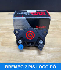 Heo Dầu Brembo Đen 2 Pis Logo Đỏ – New – 17112024