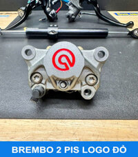 Heo Dầu Brembo Đúc 2 Pis Logo Đỏ – Like New – OK29 – 15102025