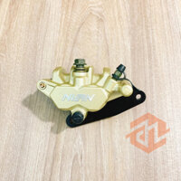 Heo dầu Nissin Thái 2Piston A100 gắn xe máy ( Màu Vàng )