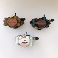 ⭐Heo Dầu Trước Nissin Rembe MOTO3 2piston gắn Trước Tất Cả các dòng xe - KÈM PÁT CNC gắn Trước Đĩa size ZIN