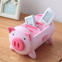 Heo Đựng Remote, Đựng Đồ, Cắm Bút