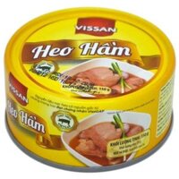 Heo hầm visan hộp 150g [lon in]ơ món ngon ai cũng thích ( dete 2024 )