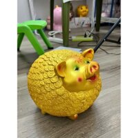 Heo Nhím đồng tiền CxRxD:23x23x23cm ống tiết kiệm cute, lợn đất lỗ ngang