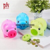 Heo nhựa đựng tiền nhiều màu