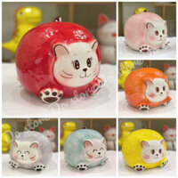 Heo tiết kiệm, Lợn đất tiết kiệm, Heo đất Bát Tràng nhiều hình ngộ nghĩnh, hình mèo trái cam, làm quà tặng cho bé