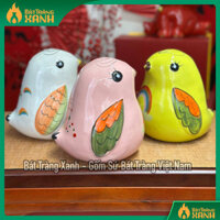 Heo/Lợn Đất Tiết Kiệm Hình Chim Bồ Câu - Bồ Câu Sứ Bát Tràng - Lợn Đất Bát Tràng, Ống Heo Tiết Kiệm