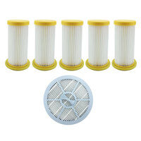 Hepa Dust Filters & Air Outlet Filter for Philips FC8208 FC8250 FC8260 FC8262 FC8264 Vacuum Cleaner Accessorie