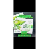 Hepa-Green - bảo vệ chức năng gan,men gan cao,mề đay mẩn ngứa,người dùng nhiều kháng sinh