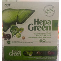 Hepa Green- Hỗ trợ thanh nhiệt giải độc gan,tăng cường chức năng gan,viêm gan,men gan cao