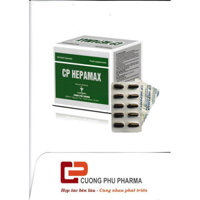 Hepamax CP Giải độc gan, hạ men gan, thanh nhiệt giải độc - H10x10v Cường Phú