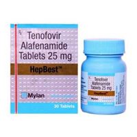 Hepbest 25mg Mylan 30 viên – Thuốc điều trị viêm gan B