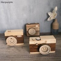 Her Gỗ Retro Máy Ảnh Bút Handmade Đồ Trang Trí Bằng Gỗ Ngày Lễ Sinh Viên Tốt Nghiệp Quà Tặng Kỷ Niệm VN