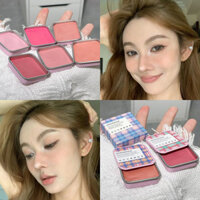 Her Orange ~ Hộp thiếc nhỏ Jelly Blush Mud Cream Pure Desire Dễ thương Tự nhiên Trang điểm khỏa thân Sinh viên Matte White Rouge ZSN