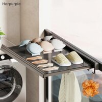 Her Phòng Tắm Gấp Kệ Bảo Quản Treo Tường Có Thể Thu Vào Quần Áo Giá Phơi Tất Quần Áo Giá Phơi Móc Treo Phụ Kiện VN