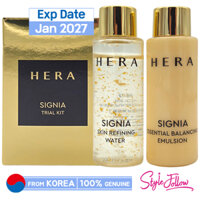 [Hera] Bộ dùng thử Signia (Mẫu) Nước 20ml + Nhũ tương 20ml