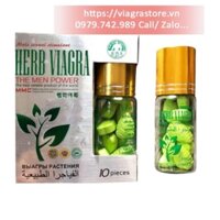 Herb Viagra 6800mg - Thuốc Cường Dương Thảo Dược Cao Cấp (Lọ 10 Viên )