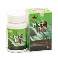 Herba Hair Kingphar 60 viên - Hỗ trợ giảm gãy rụng tóc