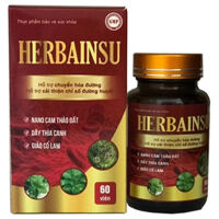 Herbainsu hỗ trợ chuyển hóa đường, hỗ trợ cải thiện chỉ số đường huyết