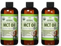 Herbal Secret 100% Pure MCT Oil, 16 Fl Oz - Helps in Weight Management * Maintain Lean Muscle Tissue*