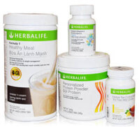 HERBALIFE – Bộ 4 sp hỗ trợ giảm cân (F1, F2, PPP, Trà): Hỗ trợ Kiểm soát cân nặng, giảm cân hiệu quả và an toàn