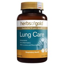 Viên uống bổ phổi Herbs of Gold Lung Care 60 viên