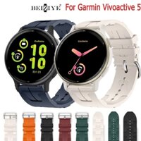 HERMES Mới Dây Đeo Silicon Cao Su Chống Nước Cho Đồng Hồ Garmin Vivoactive 5 Ultra series vivoactive5