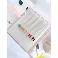 Hermes Vòng Cổ Ánh Sáng Sang Trọng Tinh Tế Vòng Cổ Nữ Thép Titan Không Gây Dị Ứng Vòng Cổ Kinh Doanh Bữa Tối Xương Đòn Dây Chuyền Cho Bạn Gái Ngày Lễ Tình Nhân Tana