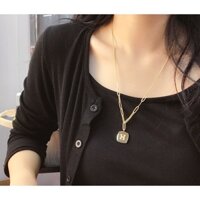 Hermes Vòng Cổ Ánh Sáng Sang Trọng Tinh Tế Vòng Cổ Nữ Thép Titan Không Gây Dị Ứng Vòng Cổ Kinh Doanh Bữa Tối Xương Đòn Dây Chuyền Cho Bạn Gái Ngày Lễ Tình Nhân Tana