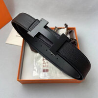 Hermes2643 Thắt lưng chữ cái nam da thật phong cách mới