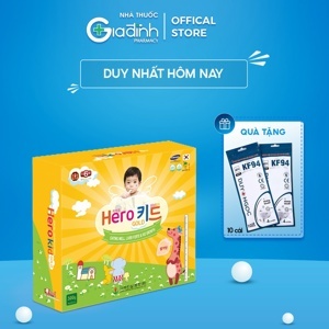 Hero Kid Gold Samsung 30 gói x 10g - Tăng chiều cao cho trẻ