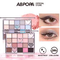 Herorange Bột Nhiều màu Phấn mắt Bảng Ngọc trai mờ 2 bộ