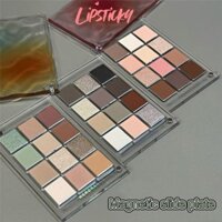 Herorange Ripple Mười Hai Màu Phấn Mắt Khói Màu Xám Bột Tự Nhiên Mịn Lấp Lánh Ngọc Trai Matte Earth Color Eyeshadow Palette