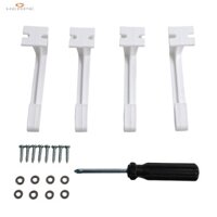 [Herpe HOT] 4 Gói Rèm bên RV Giữ rèm đoàn lữ hành Tấm che cửa sổ RV