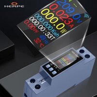 [HERPEVN]Simplified Monitoring Multifunctional AC Voltage and Current Meter in One Device[Ready stock]