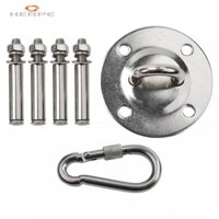 [HERPEVN]Stainless Steel Hook for Hanging Chair/Lamp/Swing Easy to Install 9x9cm[Ready stock]