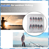 Hesitroad 1 Bộ Di Động Mồi Câu Cá Đồ Câu Cá Giả Ấu Trùng Mồi Nước Tươi Mồi Câu Cá Nhựa ABS