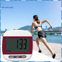 Hesitroad 1 Bộ Máy đếm bước chân chống trượt Chạy sử dụng Chạy bộ Tập thể dục Máy đếm bước nhạy cảm