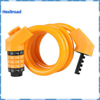 Hesitroad Cá Tính Kết Hợp Khóa Xe Đạp Khóa Cây Cáp Xe Đạp An Ninh Cao 5 Chữ Số Kết Hợp Khóa Xe Đạp Có Giá Đỡ Gắn Khóa Cáp Chống Trộm Cho Đi Xe Đạp Đông Nam