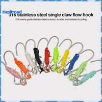 Hesitroad Nhẹ Drift Móc Đơn Dụng Cụ Dưới Nước Thép Không Gỉ Móc Scuba Chống Rỉ Sét