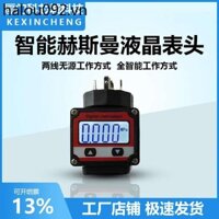 Hesman Loại LCD Màn Hình Hiển Thị Kỹ Thuật Số Áp Suất Bộ Phát Nhiệt Độ Cảm Biến Màn Hình Đồng Hồ Đo Đầu 4-20mA Bảng Mạch Chip