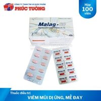 [Hết hàng] Malag-60 điều trị viêm mũi dị ứng, nổi mề đay