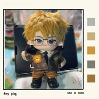 Hetalia Axis Powers Alfred F Jones Đẹp Trai Anime Cotton Búp Bê Siêu Dễ Thương Quà Tặng Búp Bê Quần Áo Thay Đổi Trang Phục Trang Phục Cosplay Anime Một Mảnh Cotton Đeo Chéo