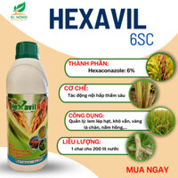 HEXAVIL 6SC (1 LÍT)- SẠCH BỆNH, XANH CÂY