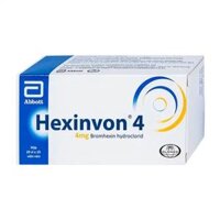 Hexinvon 4mg Abbott 10 vỉ x 10 viên - Điều trị viêm phế quản