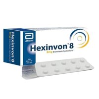 Hexinvon 8 phân hủy chất tiết trong bệnh lý hô hấp (1 vỉ )