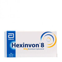 Hexinvon 8mg (10 vỉ x 10 viên/hộp)