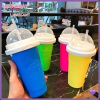 Heyfriday Slushy Maker Cup, Cốc làm mát mùa hè 300ml, Silicon bền + TPU Quick Frozen Pinch Bóp Cốc cho trẻ em Quà tặng
