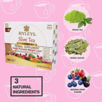 HeyLeys Slim Tea Trà Thảo Mộc Kiểm Soát Cân Nặng Của Mỹ 100 Gói🇺🇸