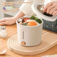 [Heyuanlong333] Nồi Điện Đa Năng Mimi Nồi Nấu Đa Năng Thông Minh Nồi Điện Di Động 1-2 Người Làm Nóng Nhanh [MỚI]
